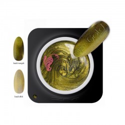 Gel UV 2M Beauty color auriu magnetic Emboss Gold 5 g